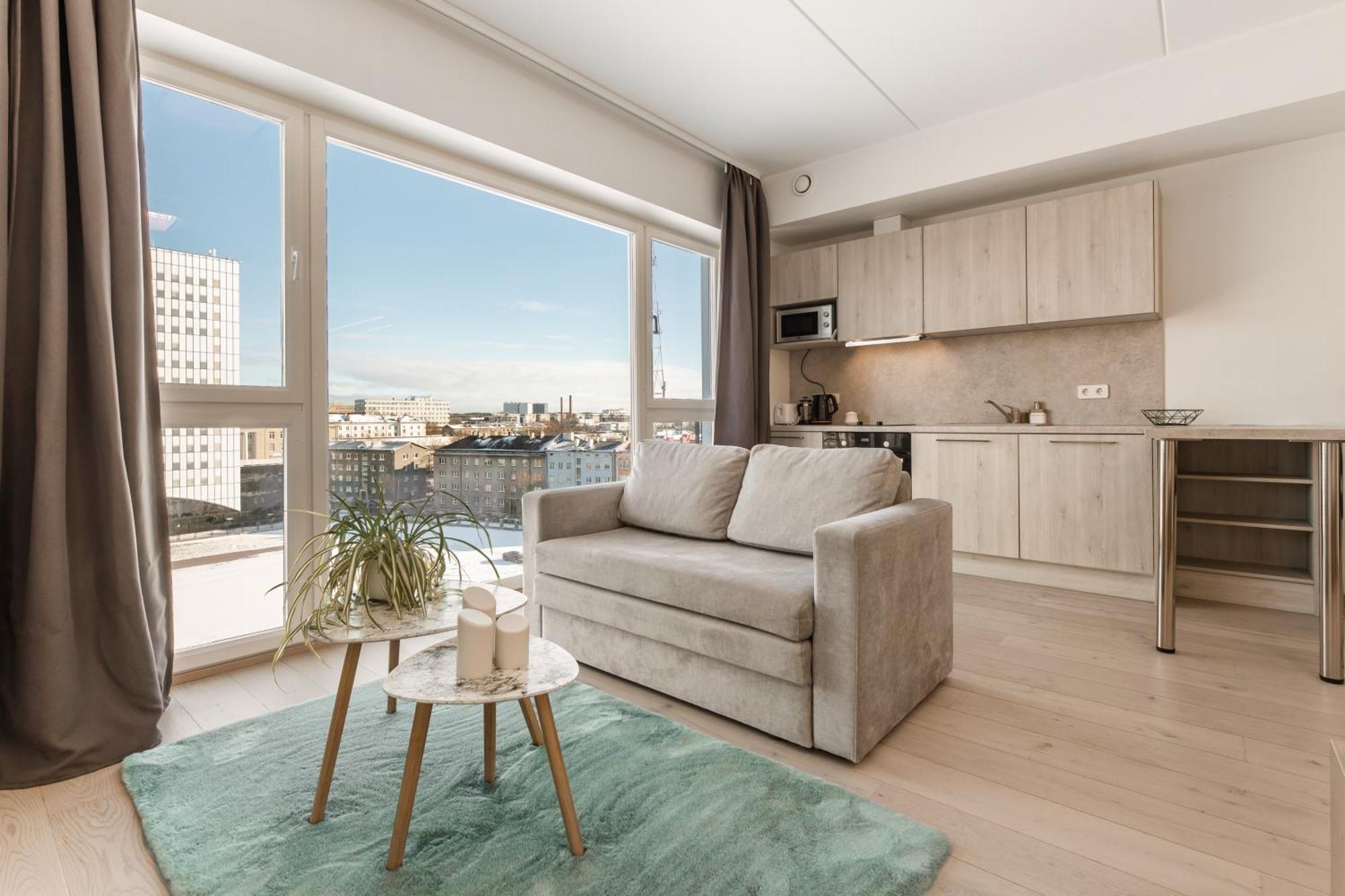 Modern Apartment With Great View Talin Exterior foto
